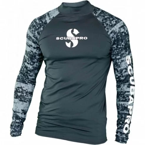 Scubapro's Long sleeve shirt GRAPHITE RG Men UPF50