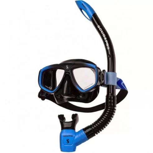 Scubapro's Kit snorkeling ZOOM BLACK Blue